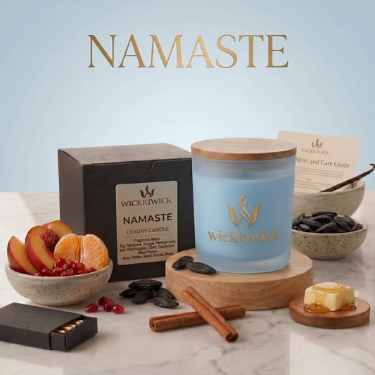 N A M A S T E | Luxury Hand-Poured 2 Wick Candle