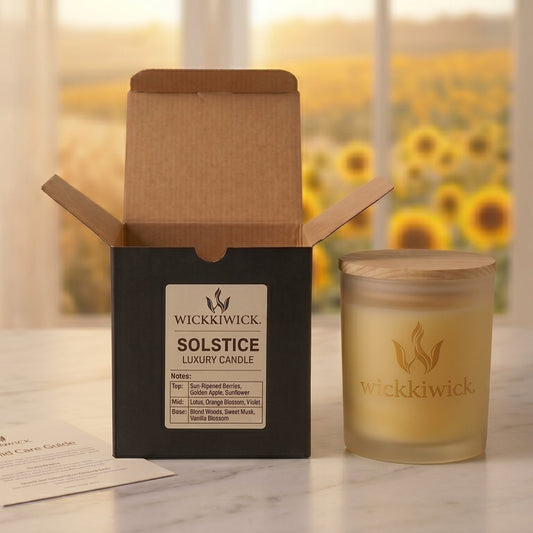 S O L S T I C E | Luxury Hand-Poured 2 Wick Candle